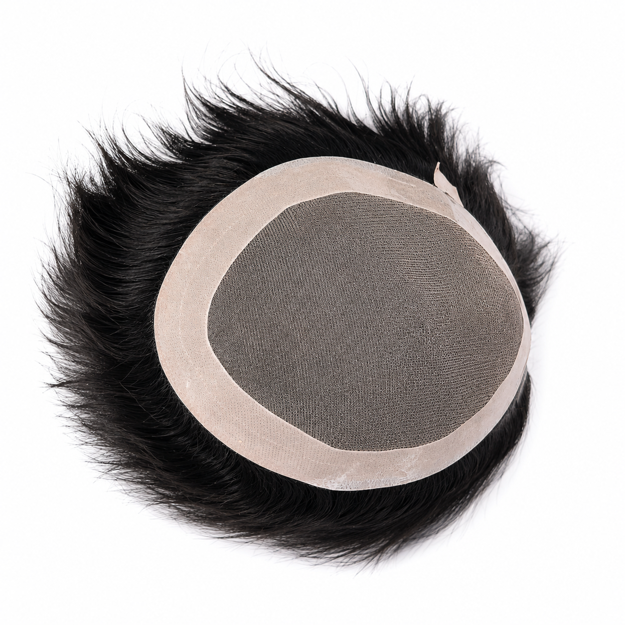 Natural Monofilament Hair Patch | Breathable Human Hair Wig for Men | Hair Wig House