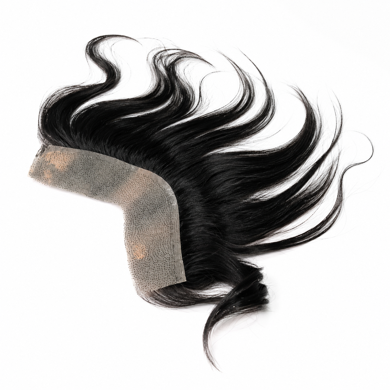 Frontal Hair Patch for Men | 100% Human Hair | Realistic Front Hairline for Receding Hairline