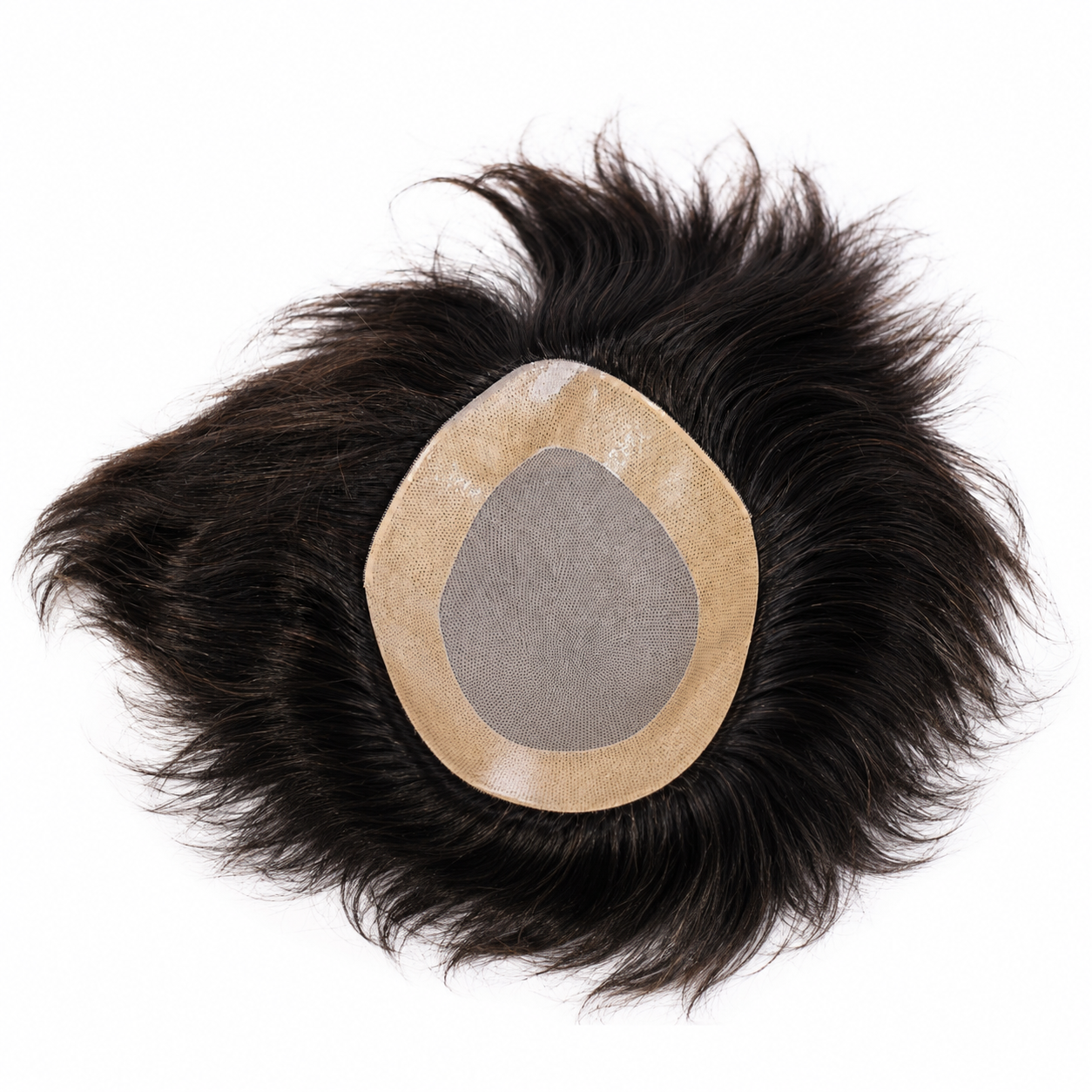 Premium Silk Base Monofilament Hair Patch for Men | 100% Human Hair | Natural Scalp Look | Breathable & Lightweight Toupee