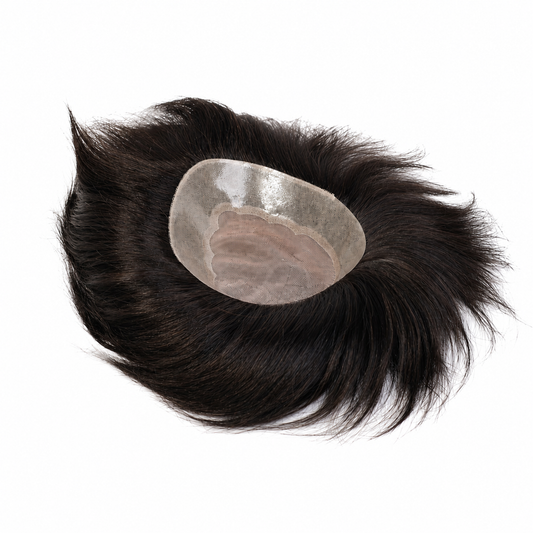 Monofilament Hair Toupee for Men | Breathable Base | Real Human Hair | Easy to Style