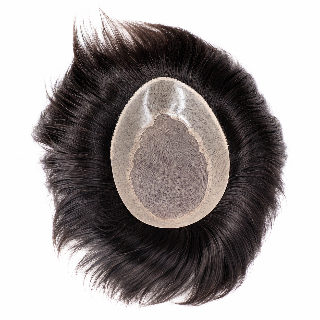 Monofilament Hair Toupee for Men | Breathable Base | Real Human Hair | Easy to Style