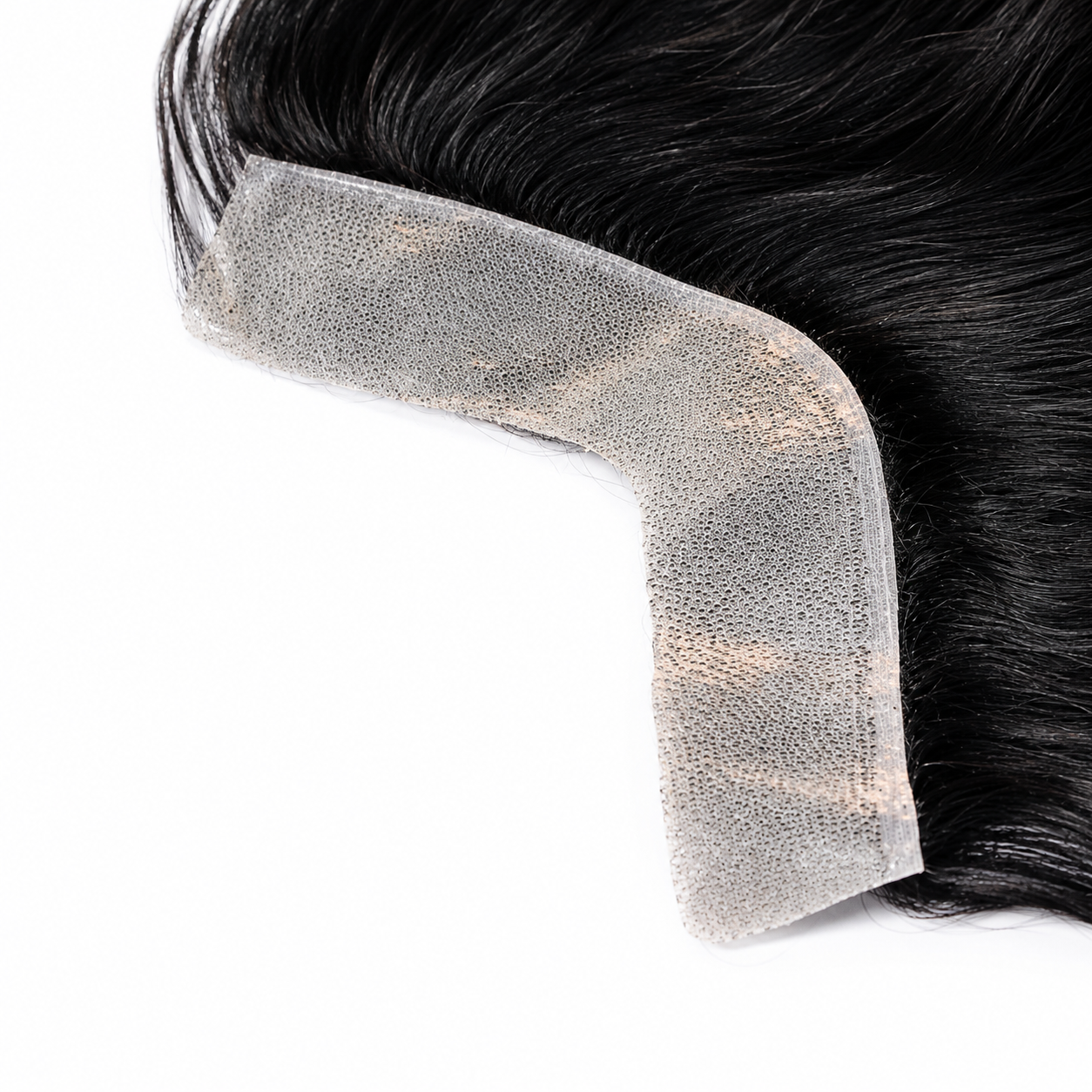Frontal Hair Patch for Men | 100% Human Hair | Realistic Front Hairline for Receding Hairline
