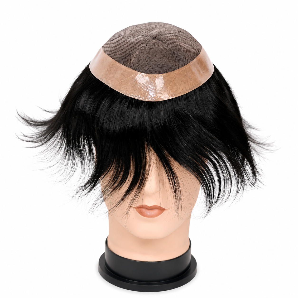 Hair Patch for Men | Natural Human Hair Wig | Breathable Full Coverage Hair Replacement System | Hair Wig House