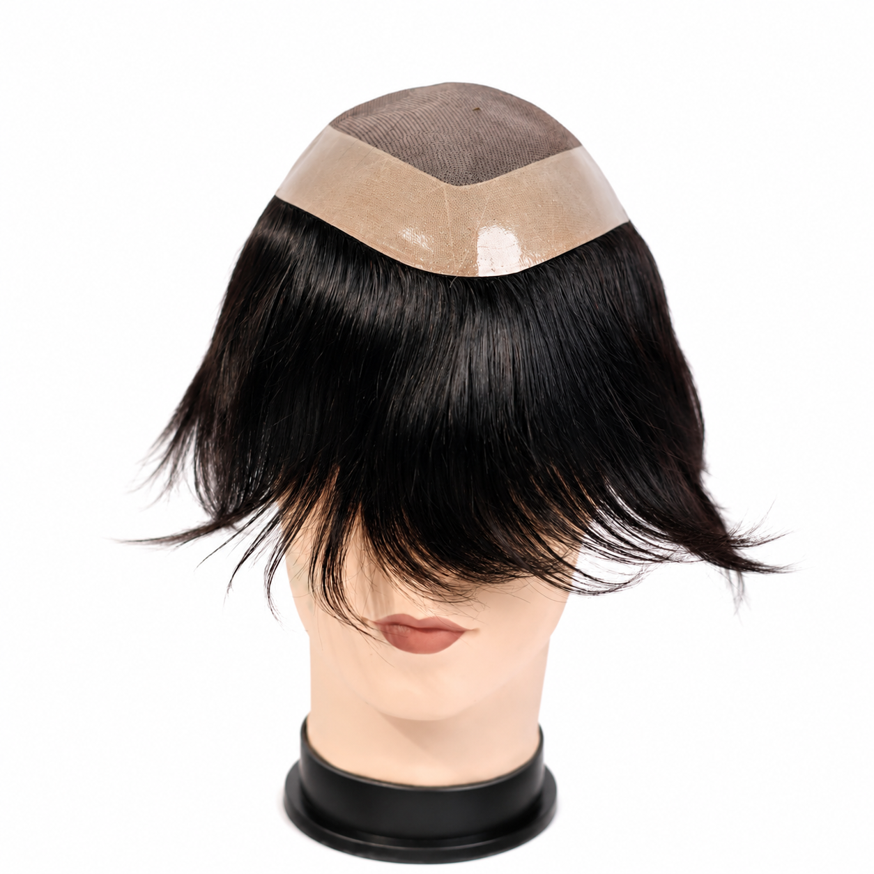 Natural Human Hair Toupee | Breathable Monofilament Base | Durable Non-Surgical Hair Replacement System | Hair Wig House