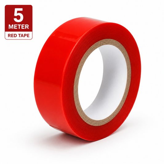 Red Tape Hair Patch & Hair Wig | Strong Hold, Waterproof, Skin-Friendly Double-Sided Adhesive Tape for Hair Systems & Wigs | Hair Wig House