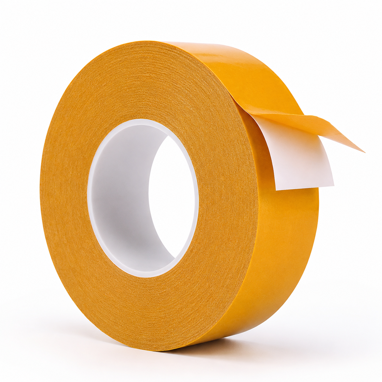 Yellow Cotton Double-Sided Hair Patch Tape | Skin-Friendly Adhesive Tape for Wigs & Patch | Easy to Apply & Remove
