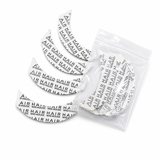 No-Shine Tape Strips 36pcs For Hair Patch & Wig Tape | 10–15 Days Strong Hold | Double-Sided Adhesive | Waterproof | Skin-Friendly