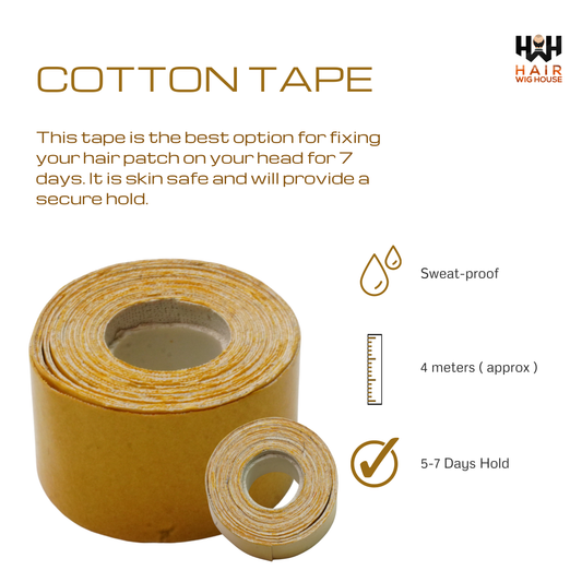 Yellow Wig Tape