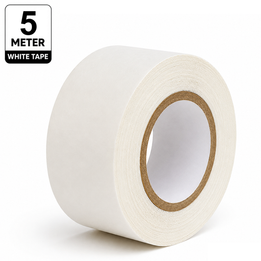 No Shine White Hair Patch & Wig Tape | 10–15 Days Strong Hold | Double-Sided Adhesive | Waterproof | Skin-Friendly