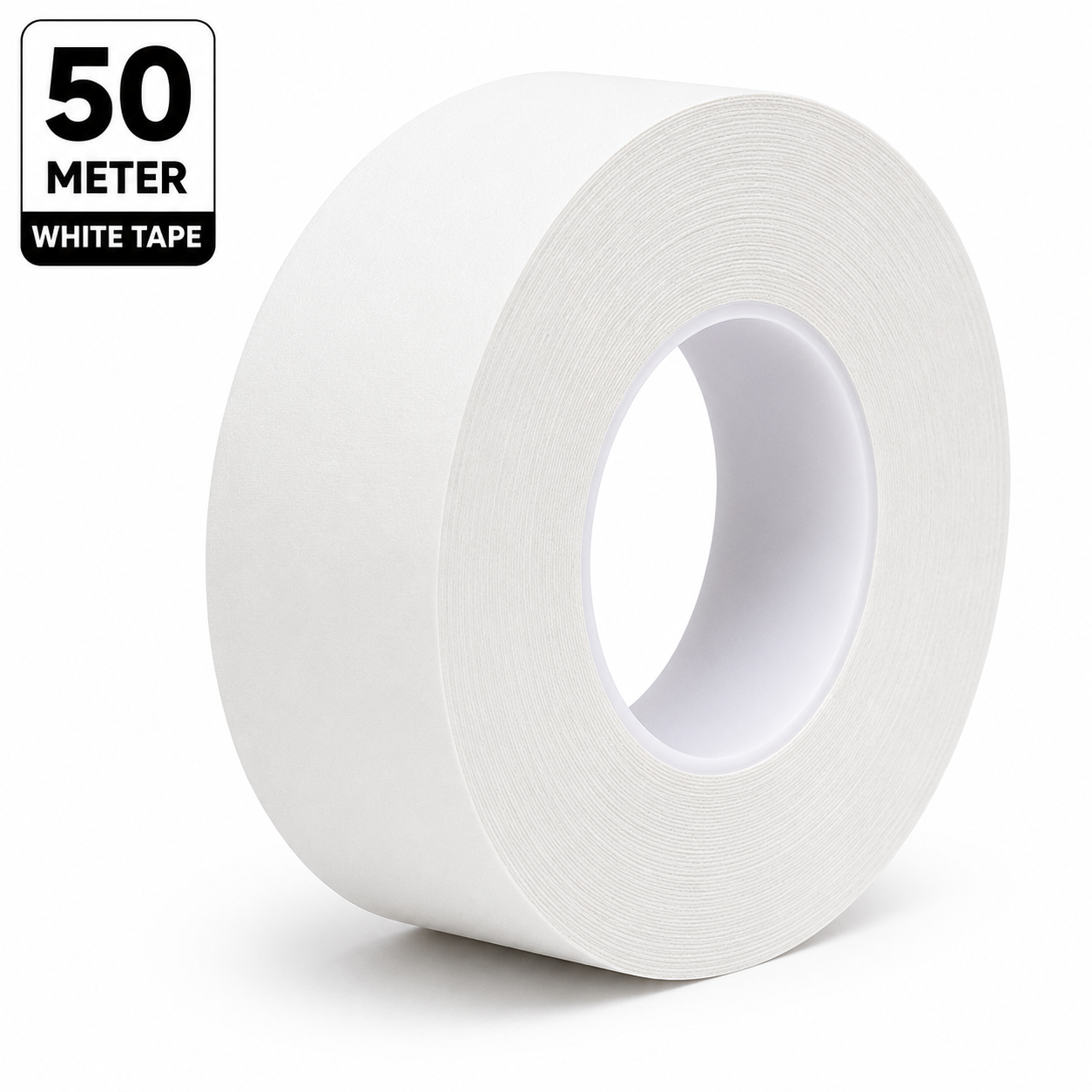 No Shine White Hair Patch & Wig Tape | 10–15 Days Strong Hold | Double-Sided Adhesive | Waterproof | Skin-Friendly
